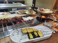-河坝烧烤串城(金达莱店)