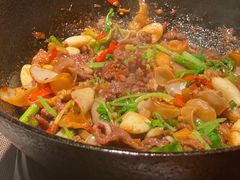 小炒黄牛肉-小隐人家(乐松店)