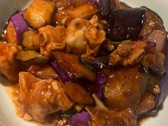 茄子烧排骨-洞庭土菜小炒馆(易发广场店)