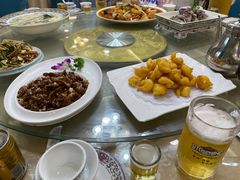 蒜爆羊肉-清真·尚穆回回香清真餐厅(工人新村店)