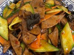 鱼香肝尖-北大地皖峰饭馆