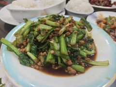 肉沫炒小白菜-鼎香润(德胜门内店)