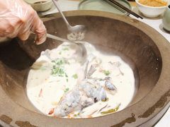 青椒紫苏锅-鲜潭蒸汽石锅鱼(五道口购物中心店)