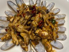 辣炒蛏子-宝轩渔府·老字号海鲜·正宗津菜(水上店)