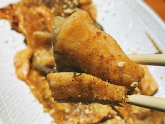 盐烤三文鱼皮-鳗鱼家·深夜食堂(军博店)