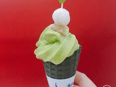 抹茶冰淇淋-半饱日式甜品(ifs国际金融店)
