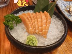 三文鱼刺身-坂吉屋·居酒屋深夜食堂(龙湖店)