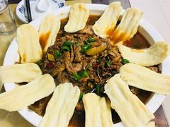 杂鱼贴饼-穆老九清真牛羊肉馆(宋城店)