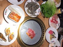 -韩京炭火烤肉自助料理(柯桥万达店)