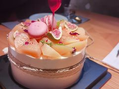 日式白桃淡奶油蛋糕-小苍兰风铃草蛋糕甜品(沈阳店)