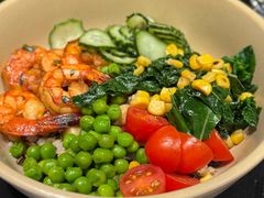 煎虎虾藜麦谷豆碗-gaga(深圳福田星河COCO Park店)