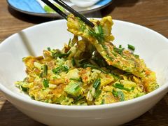 野胡葱炒土鸡蛋-洞庭渔人(沙湾店)