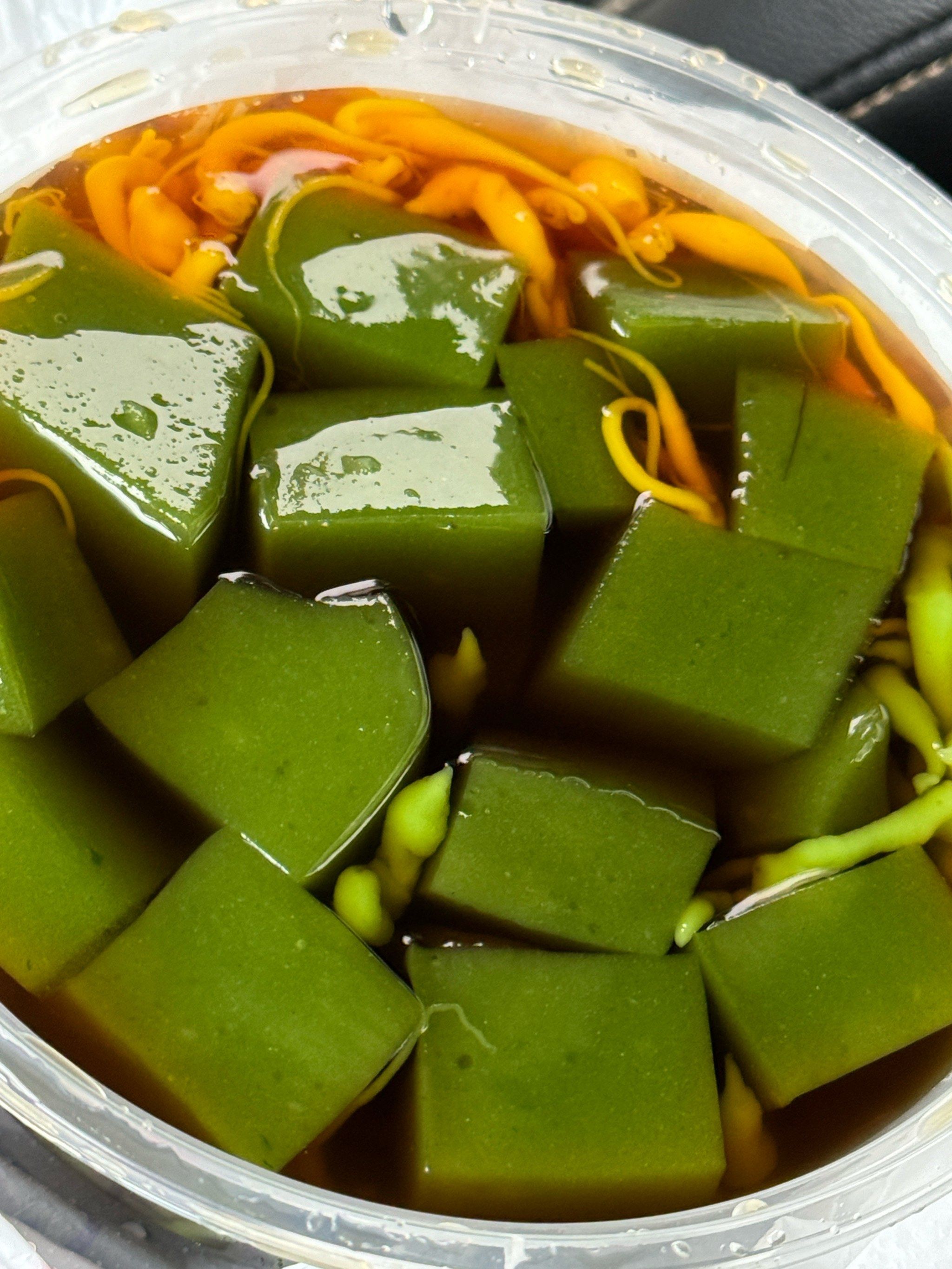 绿凉粉真的是很清新