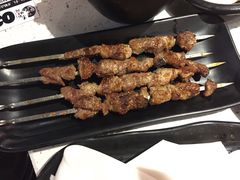 热气羊肉串-京韵胡同·酱香羊蝎子火锅涮肉(长寿路店)