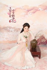 -后宫·古装汉服京剧儿童亲子全家福摄影