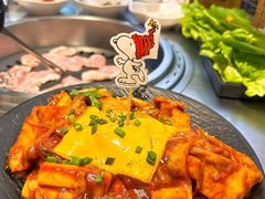 鱼饼炒年糕-安又胖韩国烤肉(美罗城店)