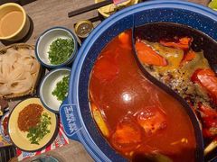 重庆原始红油现炒锅底-王歘歘·chuǎ火锅(五道营店)
