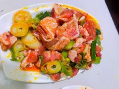 烤羊肉筋-平山城鑫烧烤(建国楼店)