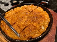 海鲜煎饼-雾山韩式烤肉·海南糟粕&椰子鸡火锅·海景餐厅(三亚绿发山海天JW万豪酒店)
