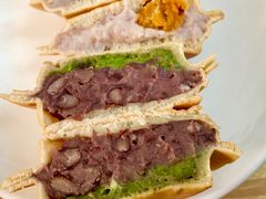 养生红豆抹茶车轮饼-馋嘴诱惑