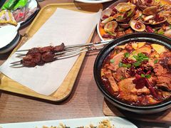 -街角等你.大连海鲜烧烤.经典铁板海鲜串(西安路店)