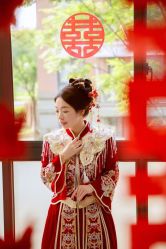 -桃子造型婚纱礼服(凤起广场店)