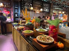 自助取餐区-领鲜活海鲜榴莲自助火锅(东门店)