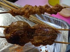 -老红桥炸灌肠牛肚锅烧烤(定福庄店)