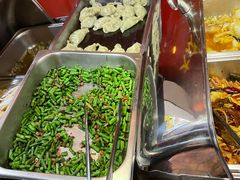 素肉丁炒长豆角-清和园素食自助餐厅(义信堂美食城店)