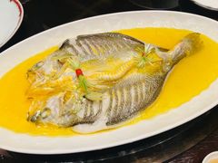 鸡汁蒸黄鱼-杭州西子湖四季酒店·金沙厅