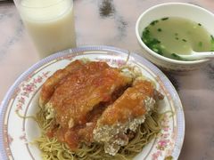 番茄酱猪扒面-满足面(白水井大街店)