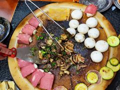 -老姐石板烧烤+铜炭火锅(总店)