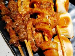热气羊肉串-京韵胡同·酱香羊蝎子火锅涮肉(长寿路店)