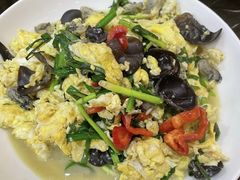 海蛎子韭菜炒鸡蛋-锋味海鲜菜馆