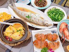 -七的湖·晚芳亭·阳澄湖农家菜·大闸蟹(莲花岛店)