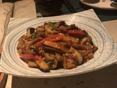 酱爆九层塔茄子-T館·花园艺术餐厅