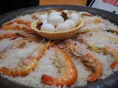 盐焗罗氏虾-雅和生态渔庄·宜城锅巴饭(龙灵山公园店)