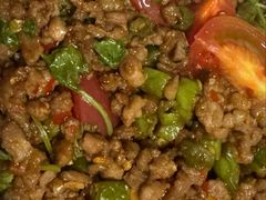 泰味酸辣碎肉配薄饼-鹿港小镇(黄金店)