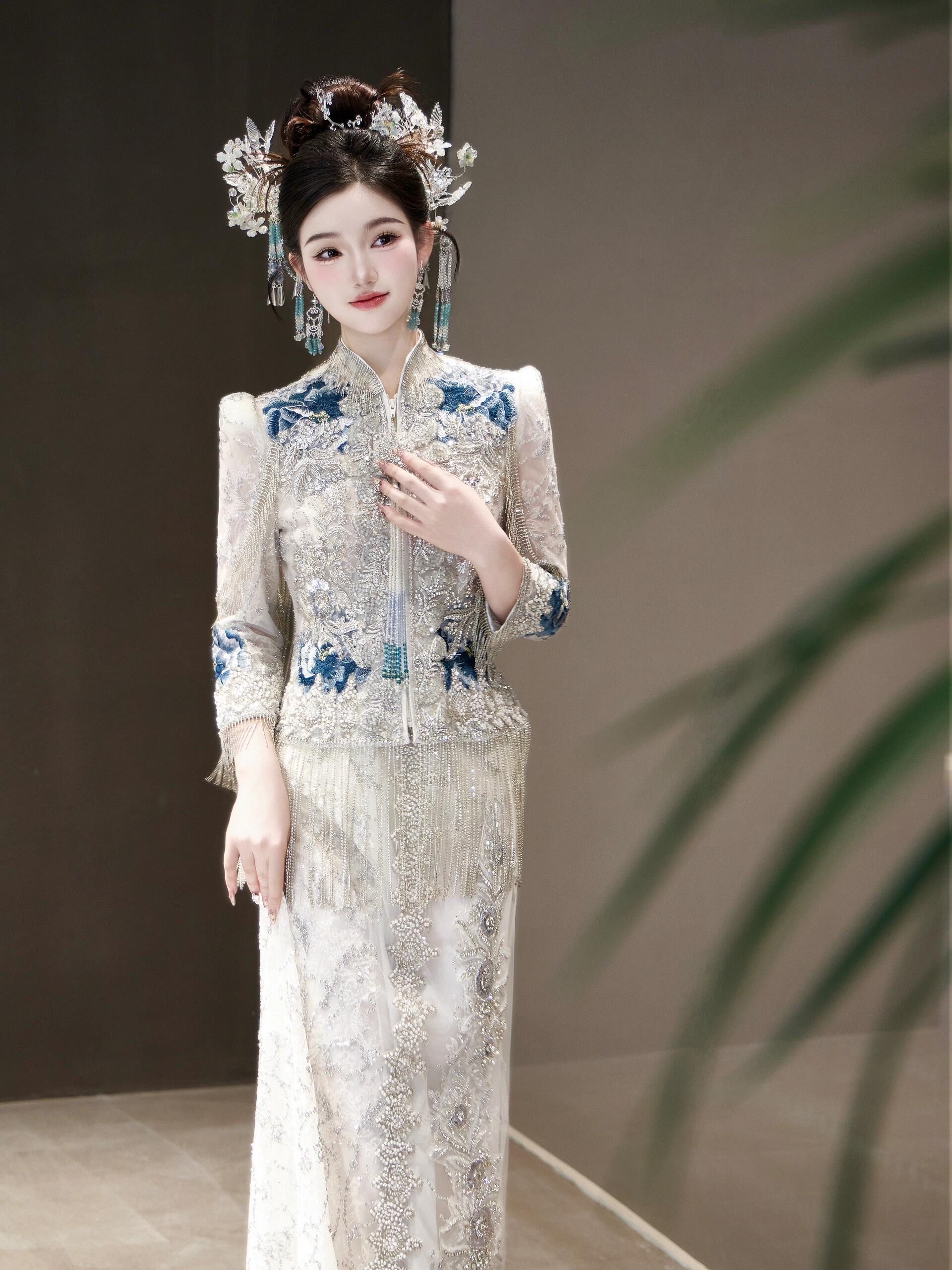 超美的"青花瓷"秀和服来啦