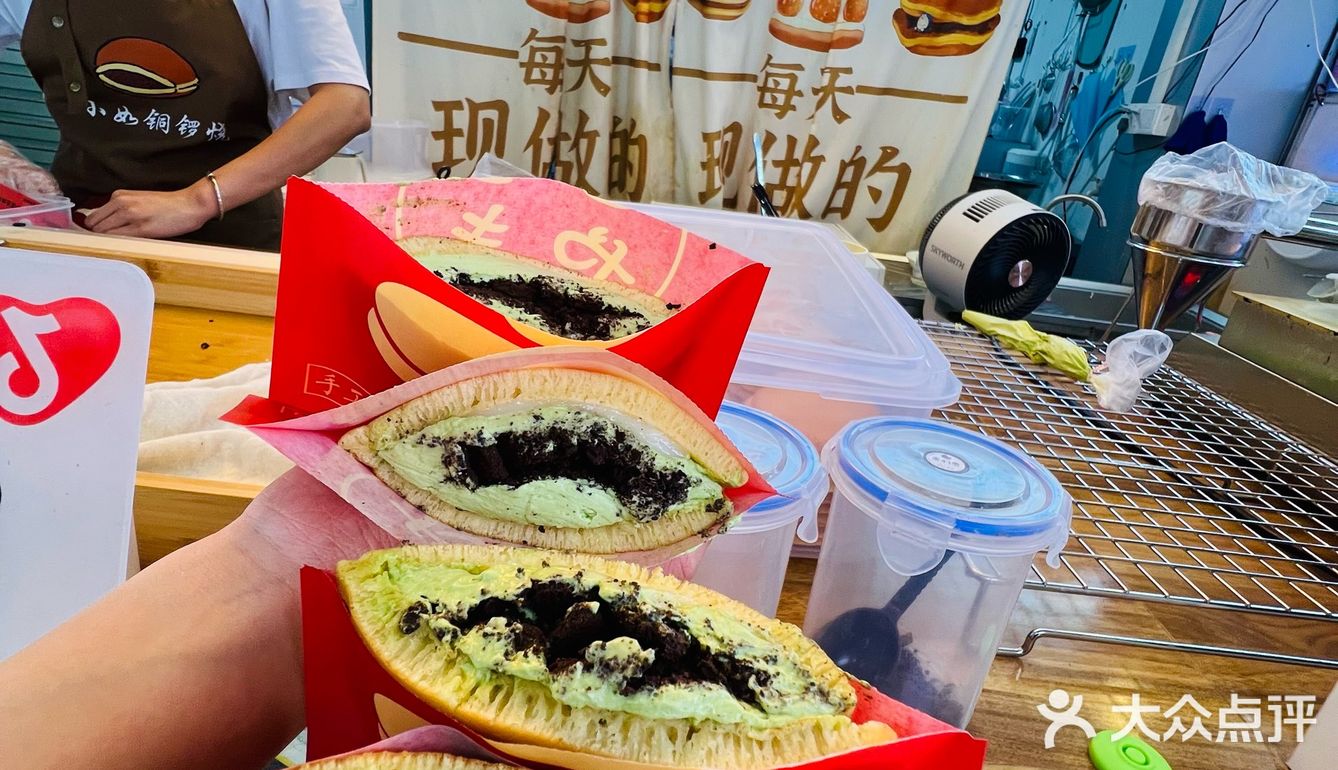 不愧是龙洞排队王！！美味的铜锣烧🥯！！