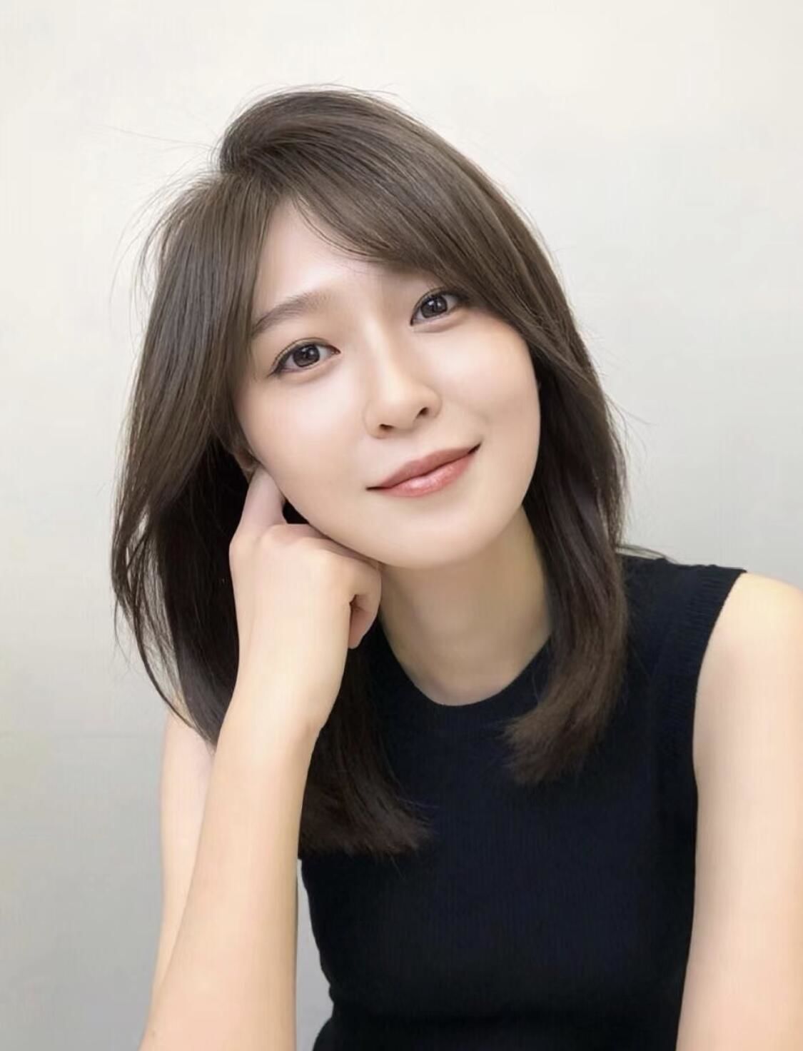 温柔感中发锁骨发