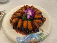 鲜虾酿茄子-大眼锅贴水饺(河东店)