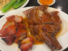 烧腊三拼-丽的面家(多宝路店)