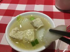 鸡汤小白菜煮榆林豆腐-西贝(金桥店)