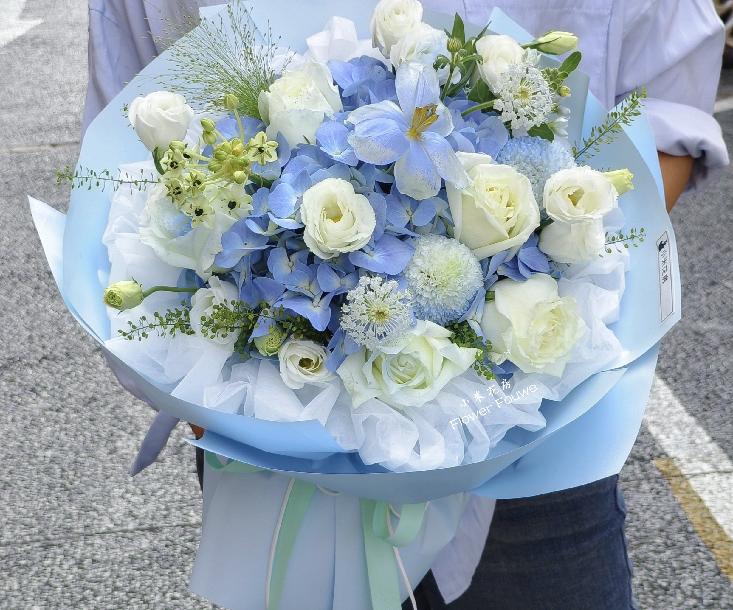 生日花束 一束花的仪式感