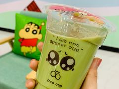 抹茶红豆奶-蜡笔小新の茶 CRAYON SHINCHAN(旗舰店)