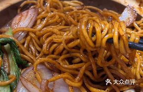 Stir-fried Pork Liver Baked Noodles