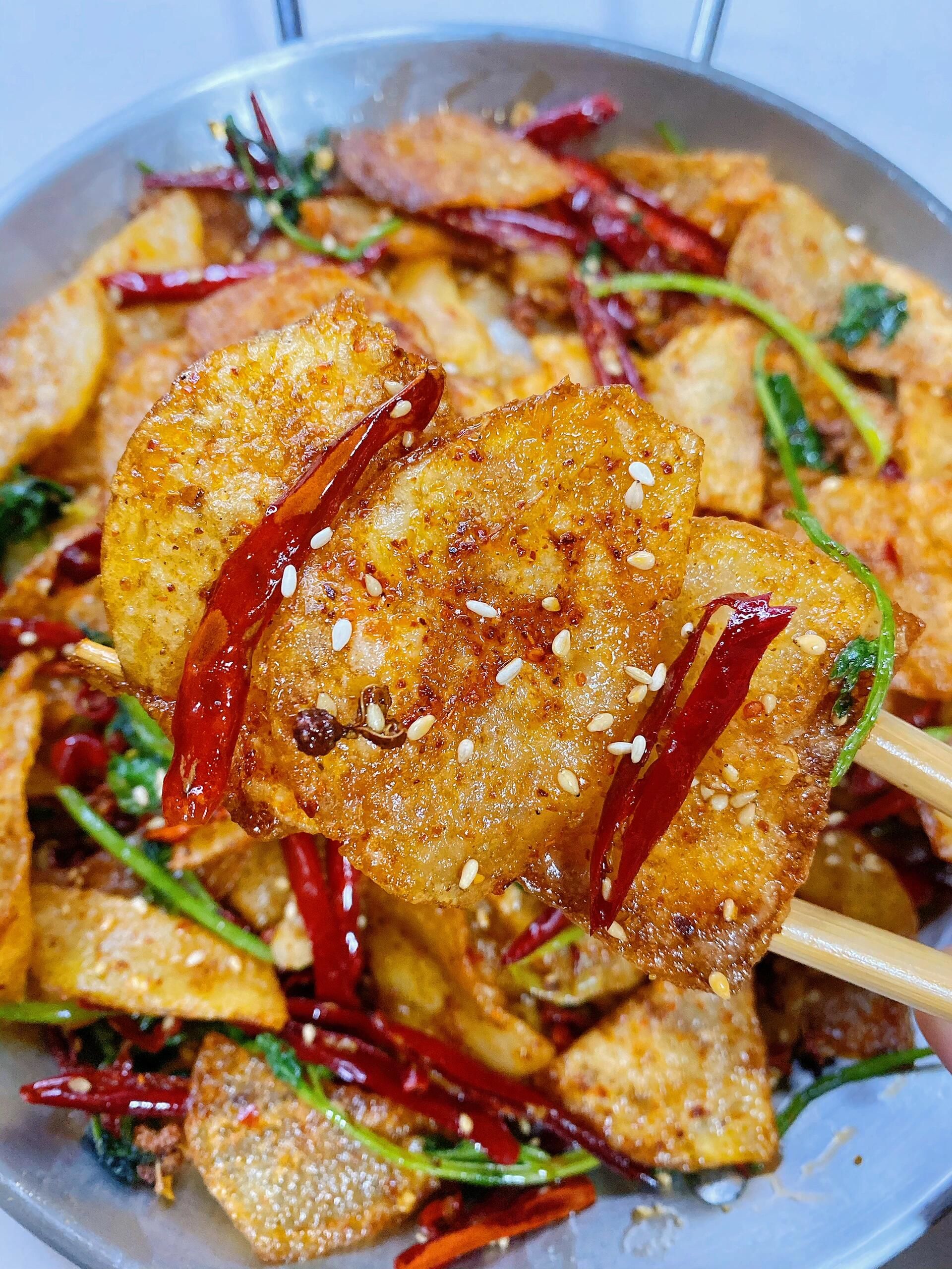🎉 麻辣酥脆的土豆片