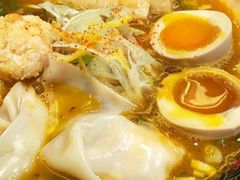 云吞叉烧咖喱拉面-鸡王拉面店