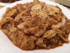 虾仁独面筋-奥华餐厅·老张记(台基厂店)